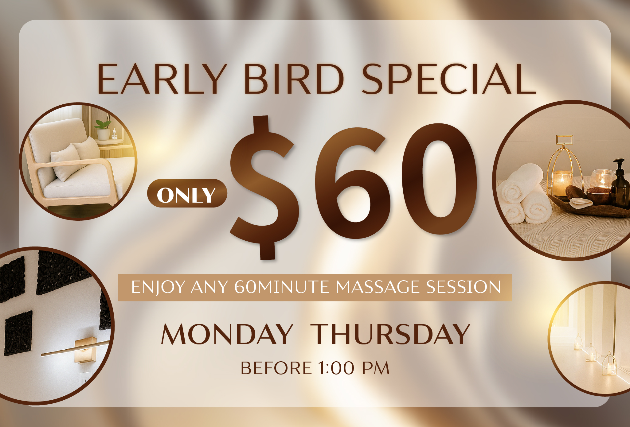 EARLY BIRD SPECIAL